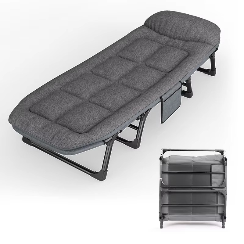 Outdoor Daybed Furniture - Modern Folding Bed Portable Single Camp