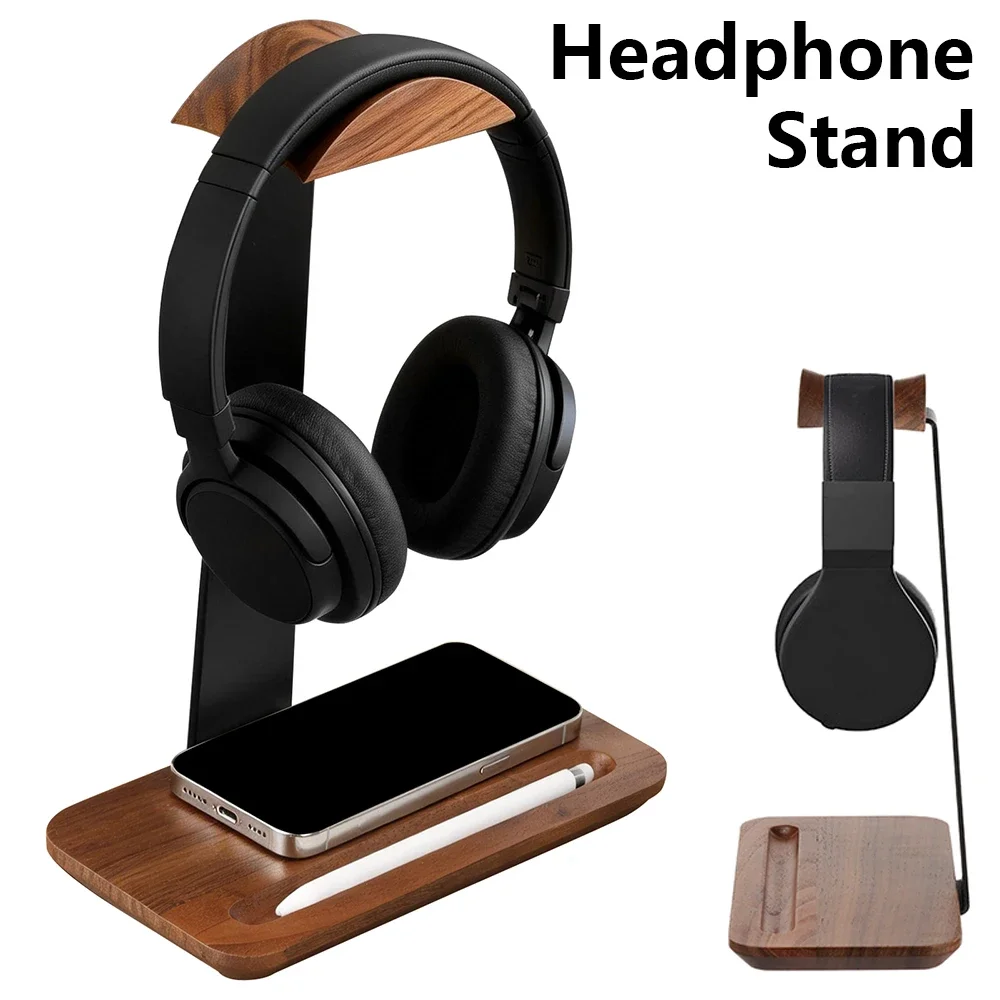 Universal Wood Headphone Stand - Outdoor Furniture Wood recension och pris