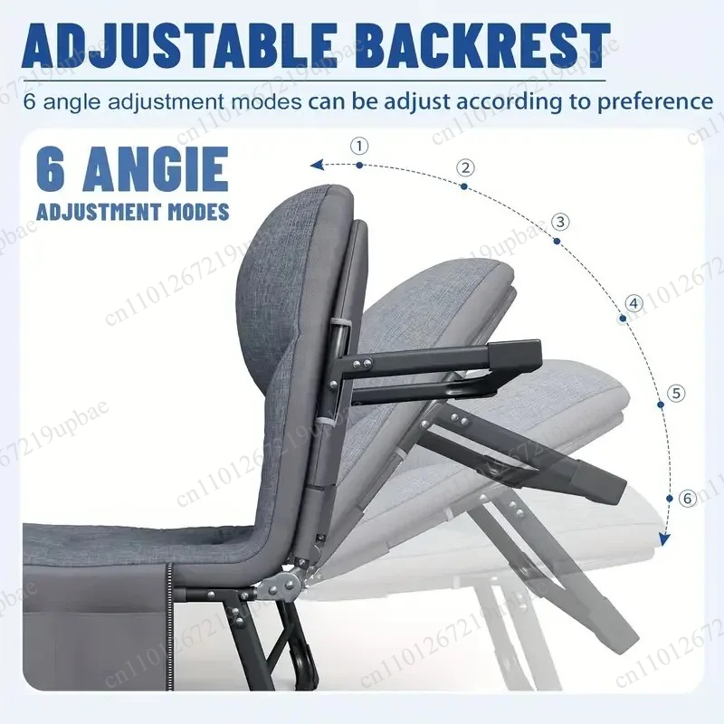 Portable Folding Sleeping Bed  - Outdoor Furniture Metal Chairs recension och pris