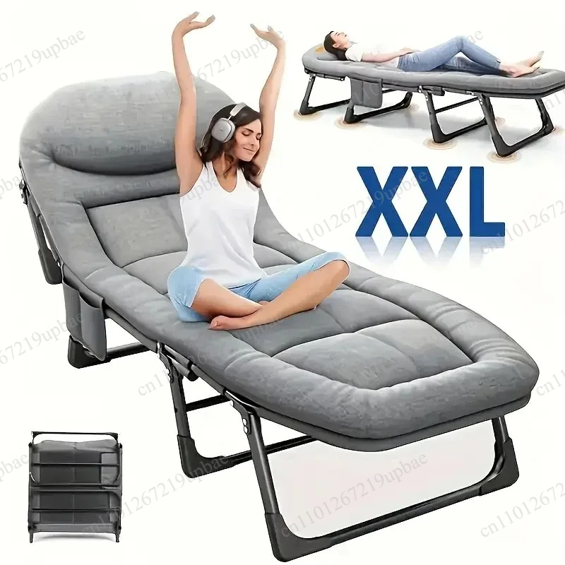 Portable Folding Sleeping Bed  - Outdoor Furniture Metal Chairs recension och pris