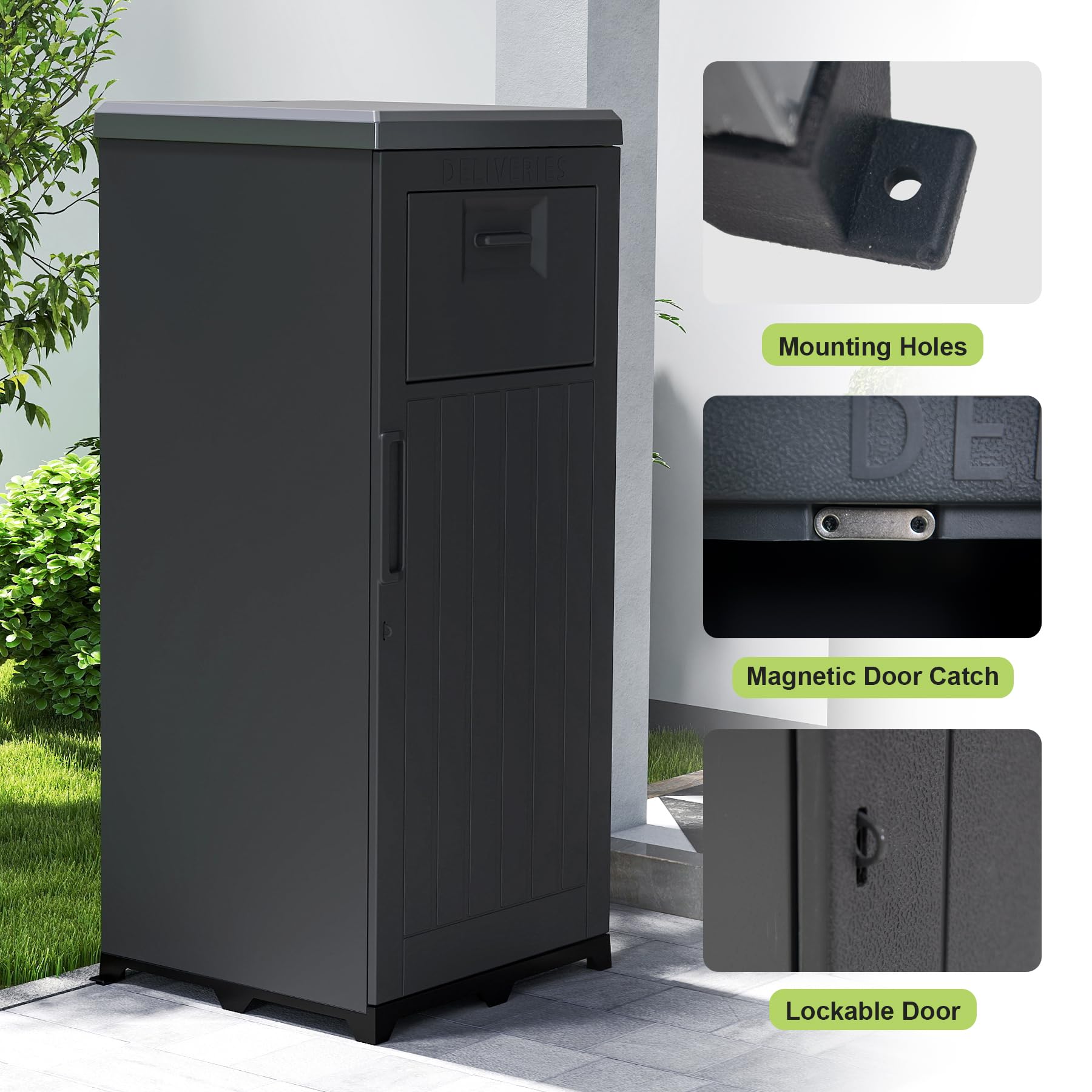 Outdoor Large Parcel Delivery  - Outdoor Furniture Metal recension och pris