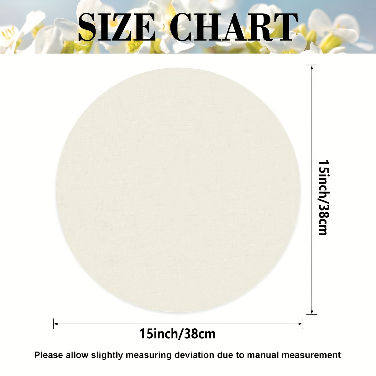 VIKAMA Round Placemat 4-Piece  - Outdoor Furniture Wood recension och pris