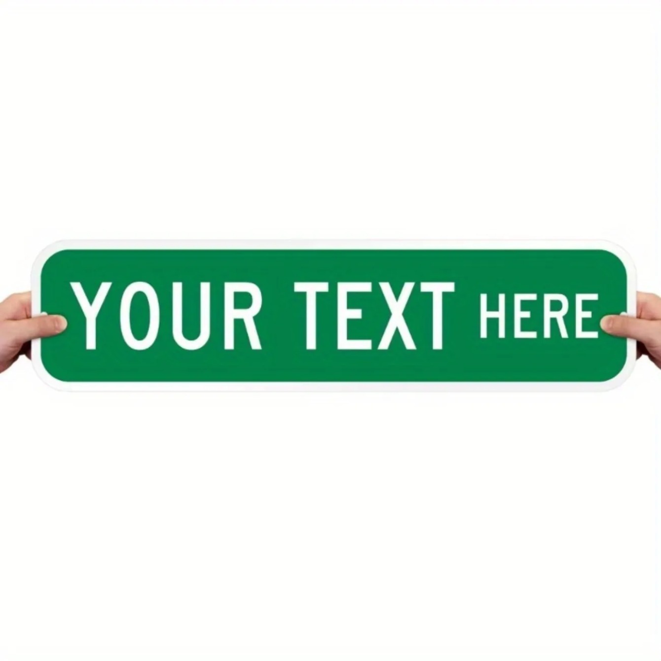 Personalized Green Street Sign - Outdoor Furniture Metal recension och pris